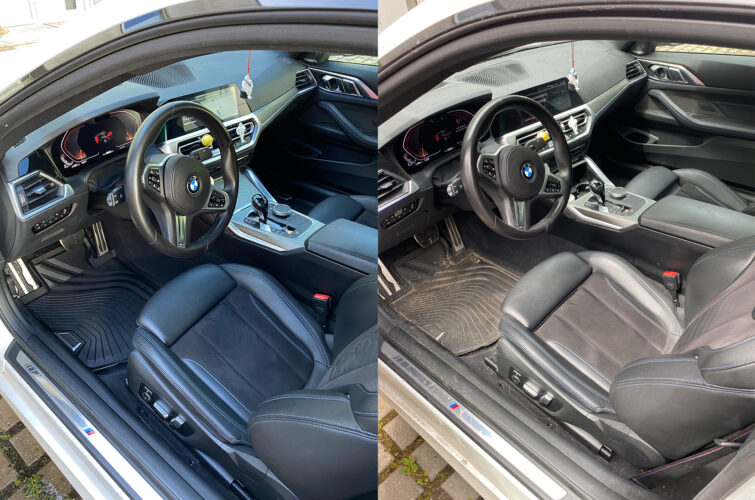 alt="Fine Shine Mobiilne Auto Sisepesu BMW"