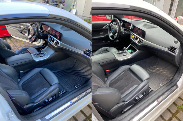 alt="Fine Shine Mobiilne Auto Sisepesu BMW"